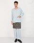 BAJU MELAYU PESAK MEGAT R/FIT (BABY BLUE)